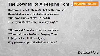 Deanna More - The Downfall of A Peeping Tom  (Ouch!)