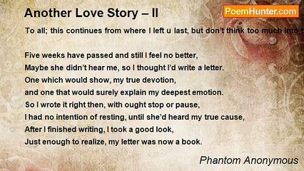 Phantom Anonymous - Another Love Story – II