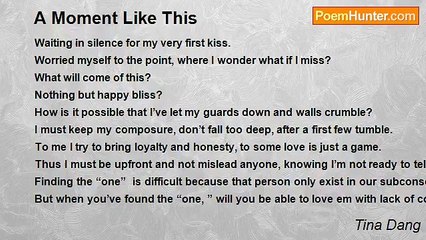 Tina Dang - A Moment Like This