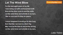Lidia Yeibio - Let The Wind Blow