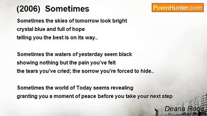 Deana Rode - (2006)  Sometimes