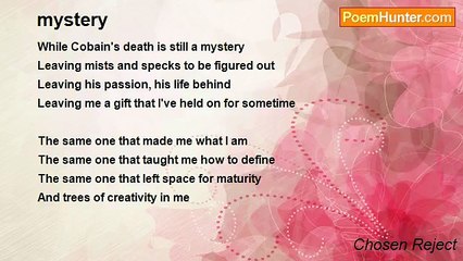 Chosen Reject - mystery