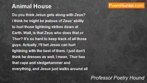 Professor Poetry Hound - Animal House