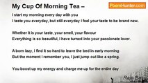 Raja Basu - My Cup Of Morning Tea –
