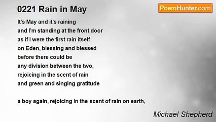 Michael Shepherd - 0221 Rain in May