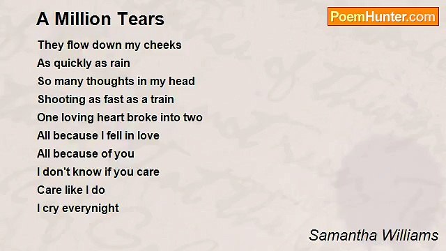 Samantha Williams - A Million Tears