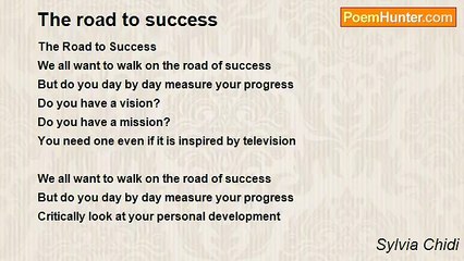 Sylvia Chidi - The road to success