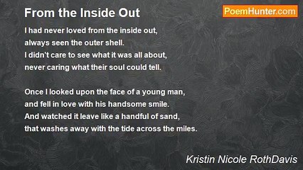 Kristin Nicole RothDavis - From the Inside Out