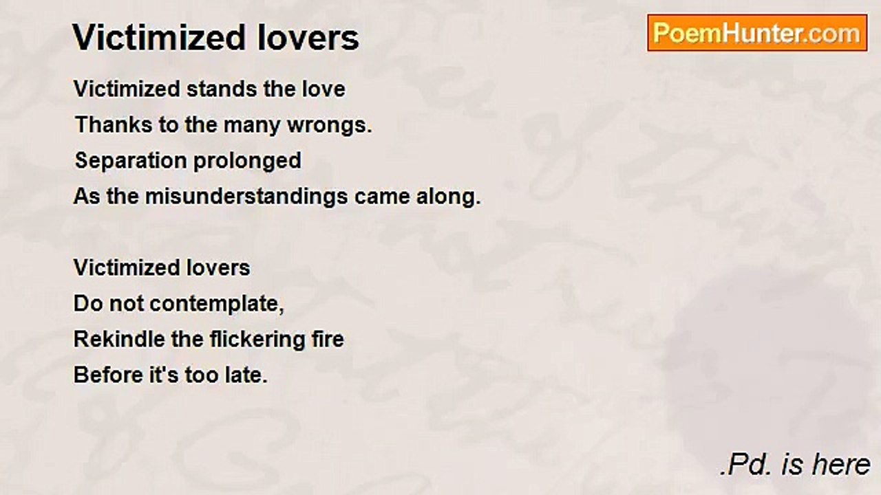 .Pd. is here - Victimized lovers