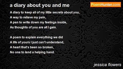 jessica flowers - a diary about you and me