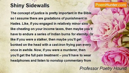 Professor Poetry Hound - Shiny Sidewalls