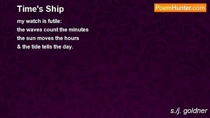 s./j. goldner - Time's Ship