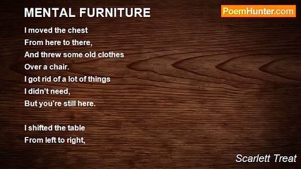 Scarlett Treat - MENTAL FURNITURE