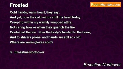 Ernestine Northover - Frosted