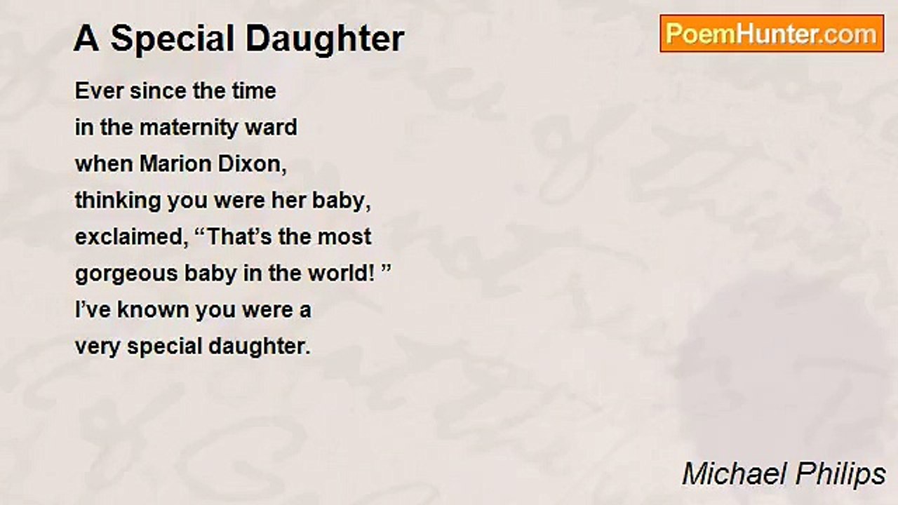 Michael Philips - A Special Daughter