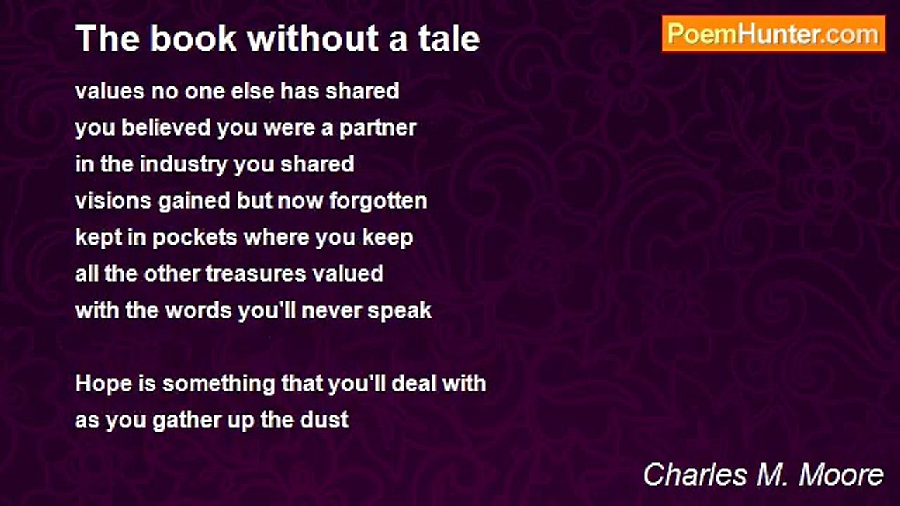 Charles M. Moore - The book without a tale