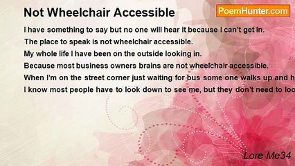 Lore Me34 - Not Wheelchair Accessible