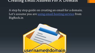 Creating Email Address For A Domain Name: How-To Guide