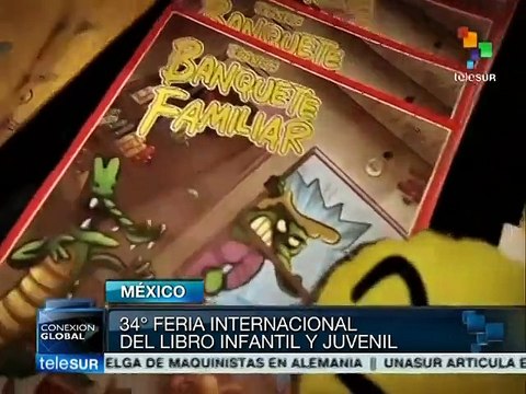 Inicia la Feria Internacional del Libro Infantil y Juvenil en México