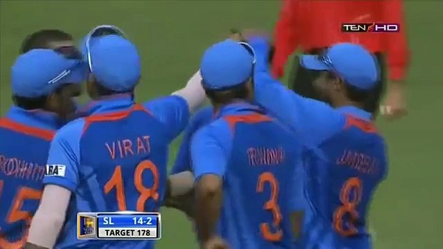 Bhuvneshwar Kumar 4 Wickets vs Sri Lanka Tri Series 2013