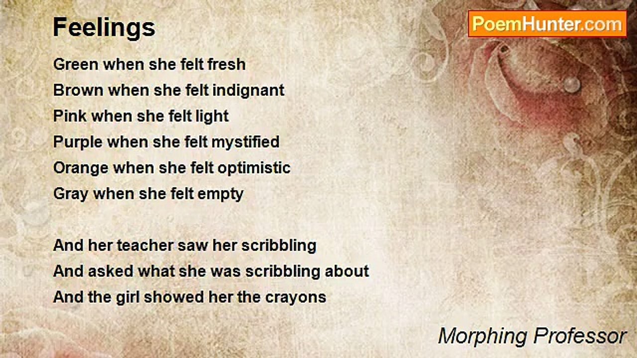 Morphing Professor - Feelings