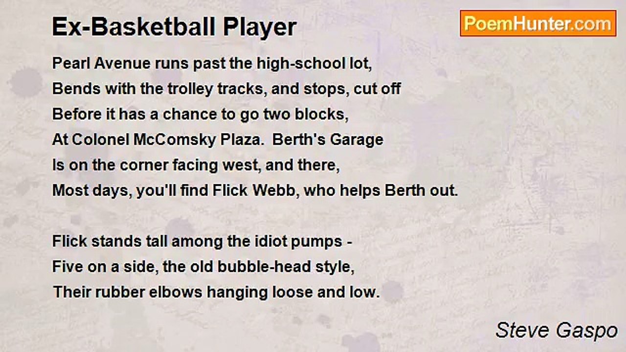 Steve Gaspo - Ex-Basketball Player