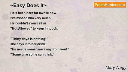 Mary Nagy - ~Easy Does It~