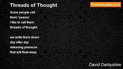 David Darbyshire - Threads of Thought