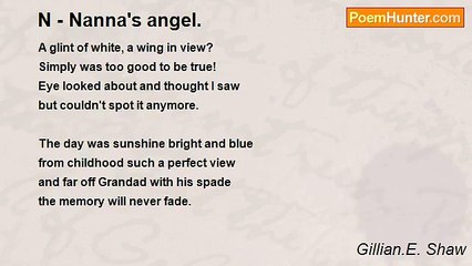 Gillian.E. Shaw - N - Nanna's angel.