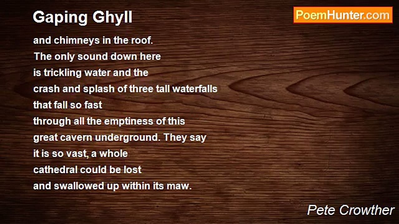 Pete Crowther - Gaping Ghyll