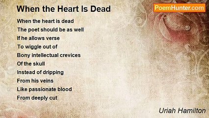 Uriah Hamilton - When the Heart Is Dead