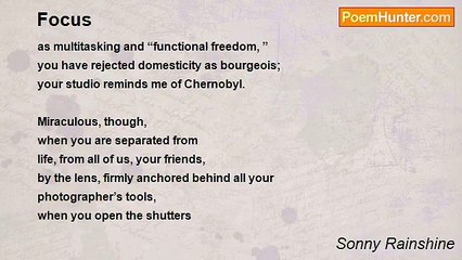 Sonny Rainshine - Focus