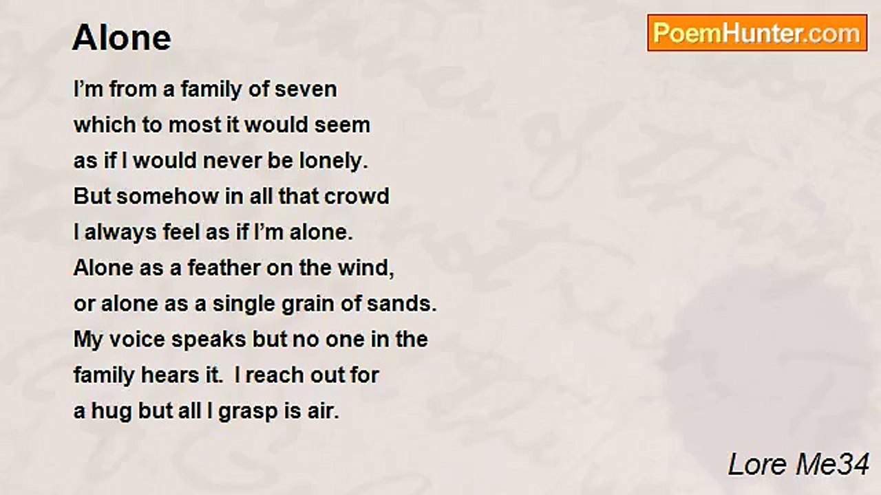 Lore Me34 - Alone