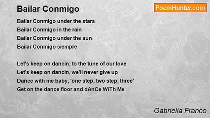 Gabriella Franco - Bailar Conmigo