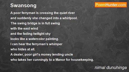 nimal dunuhinga - Swansong