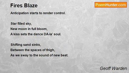 Geoff Warden - Fires Blaze