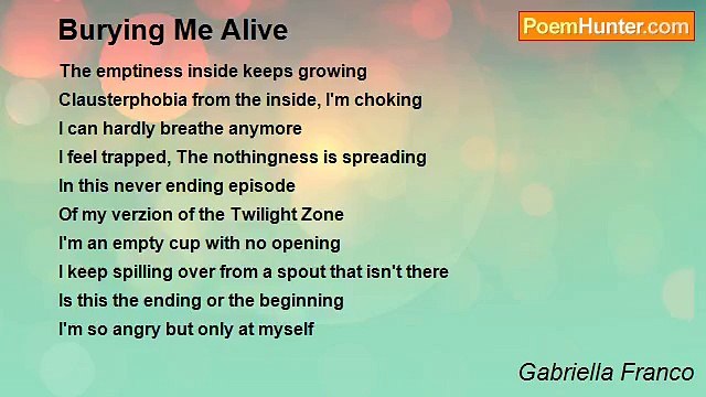 Gabriella Franco - Burying Me Alive