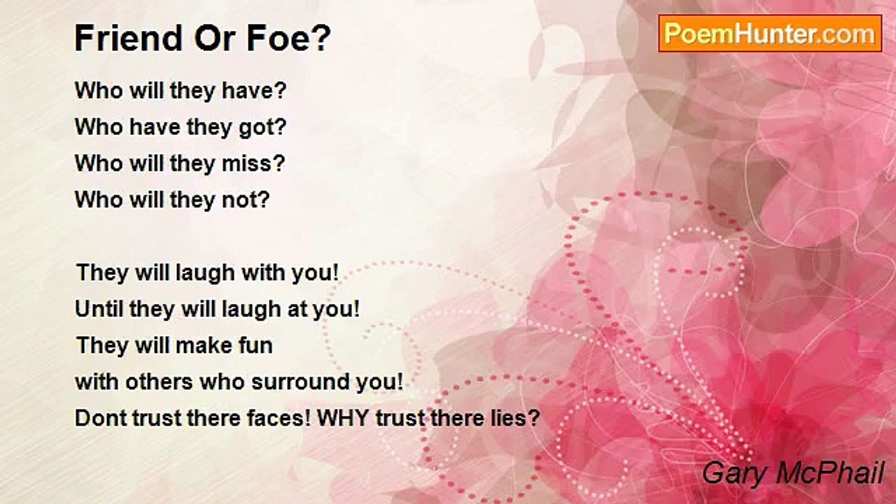 Gary McPhail - Friend Or Foe?