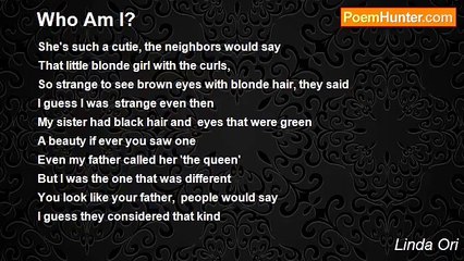 Linda Ori - Who Am I?