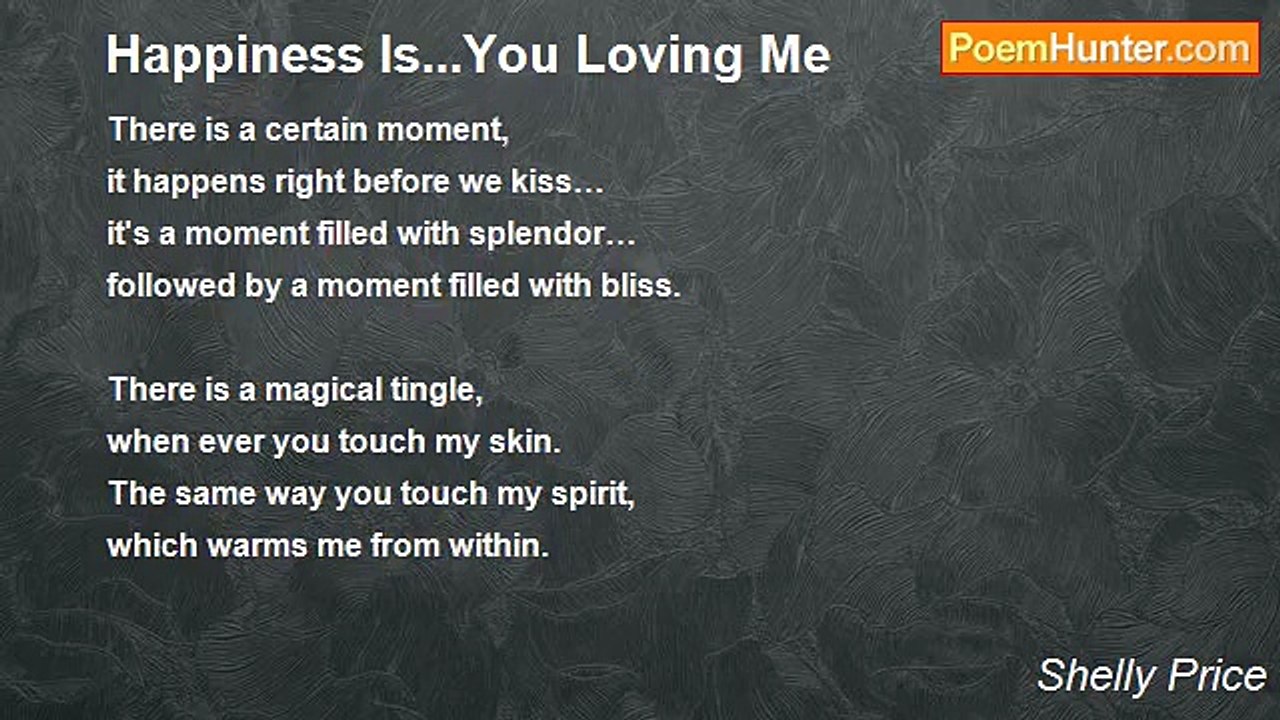 Shelly Price - Happiness Is...You Loving Me