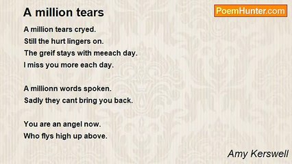Amy Kerswell - A million tears
