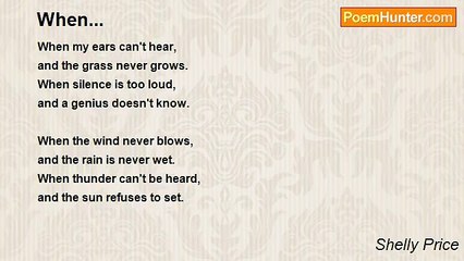 Shelly Price - When...