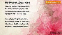 Shelly Price - My Prayer...Dear God