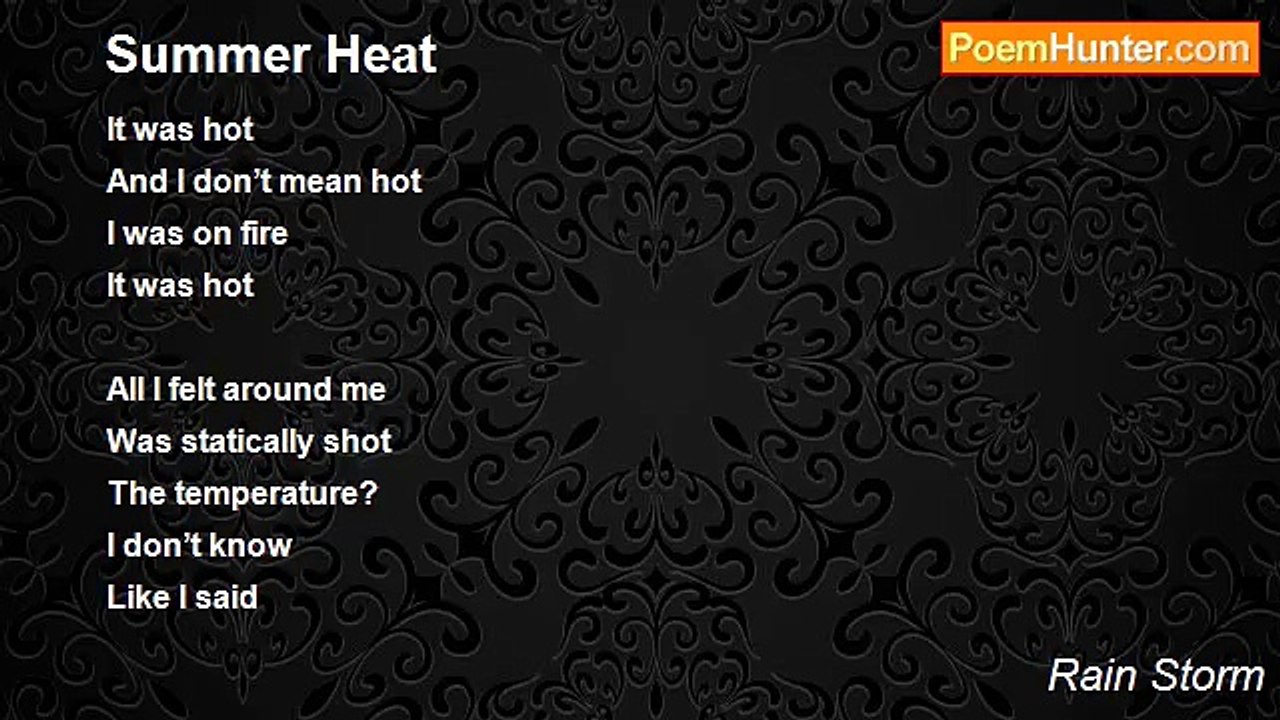 Rain Storm - Summer Heat