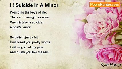 Kyle Hamp - ! ! Suicide in A Minor