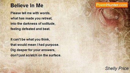 Shelly Price - Believe In Me
