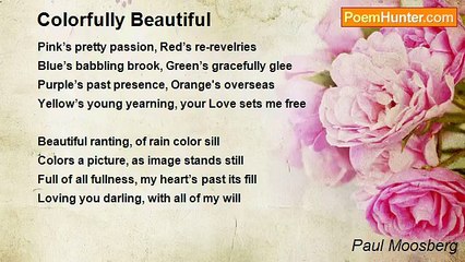 Paul Moosberg - Colorfully Beautiful