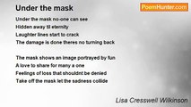 Lisa Cresswell Wilkinson - Under the mask