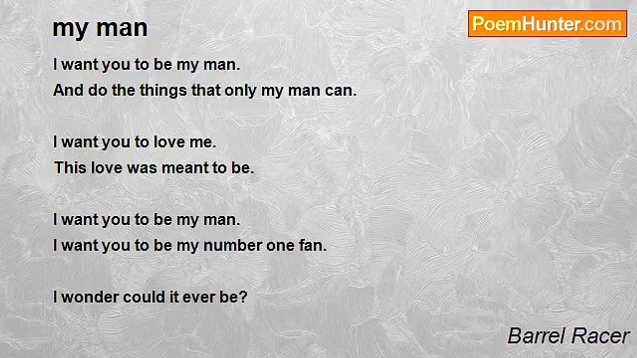 Barrel Racer - my man