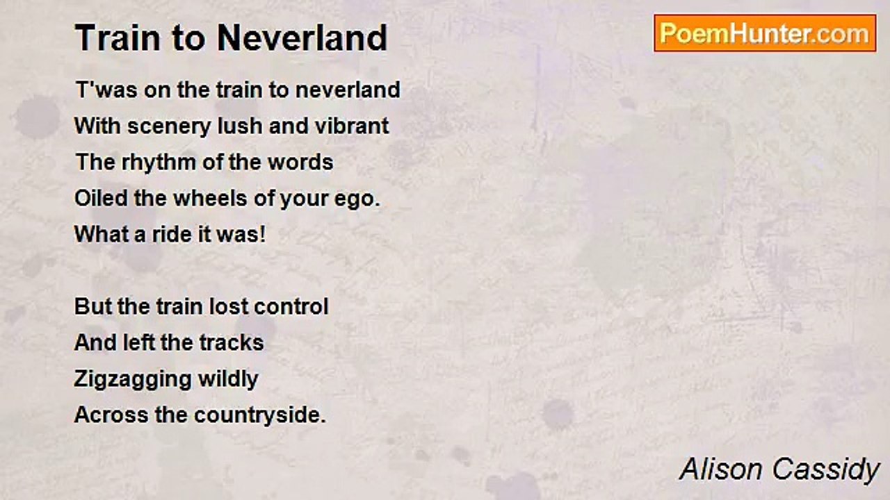 Alison Cassidy - Train to Neverland